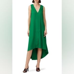 Adelyn Rae Phoebe High Low Shift Dress, green size S